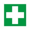 Erste Hilfe Symbol Aufkleber