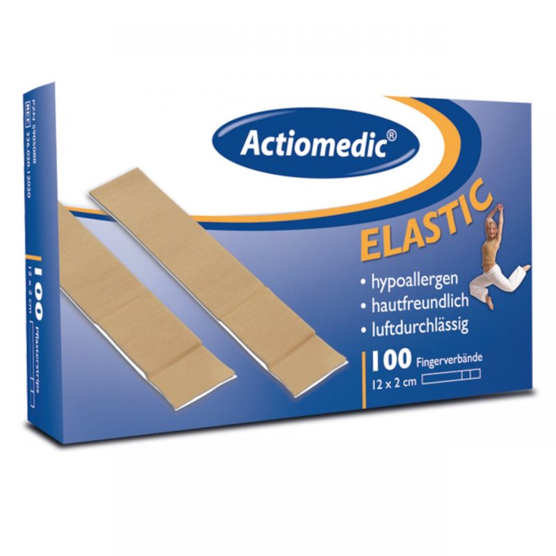 Actiomedic® ELASTIC Fingerverband 12 x 3 cm, hautfarben