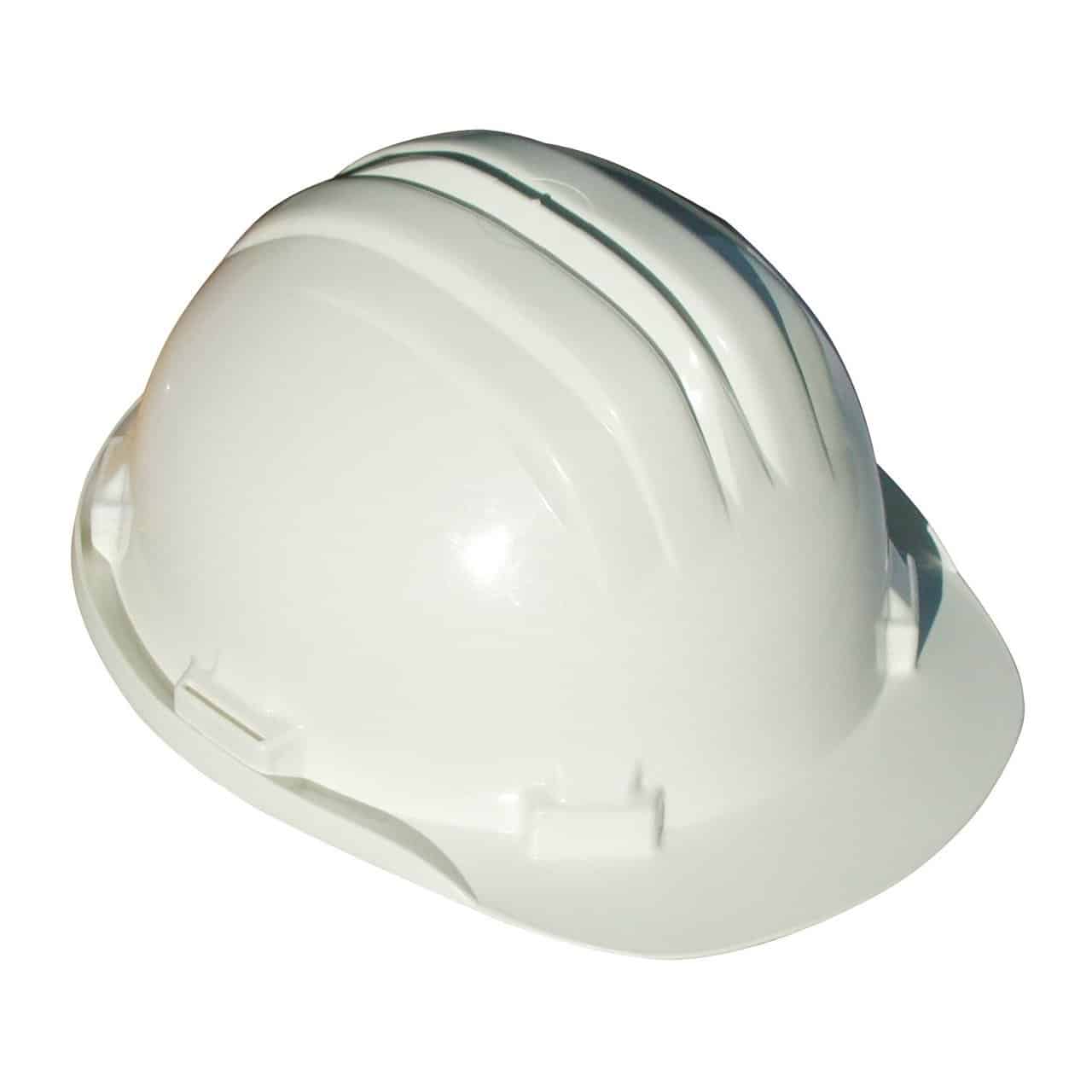 Schutzhelm aus Polyethylen 6 Punkt weiß