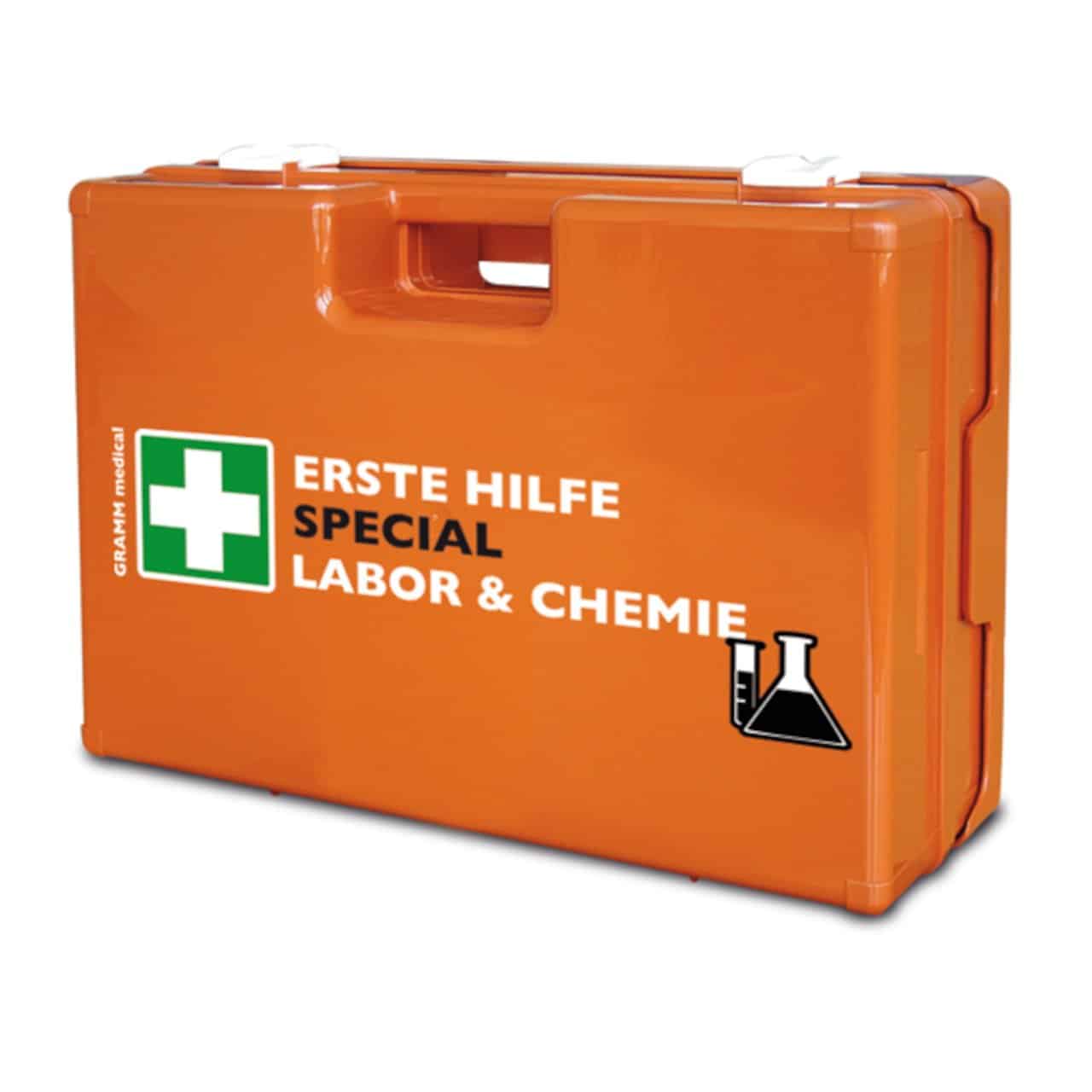 Verbandkoffer MULTI mit DIN-Füllung 13 157 SPECIAL Labor & Chemie