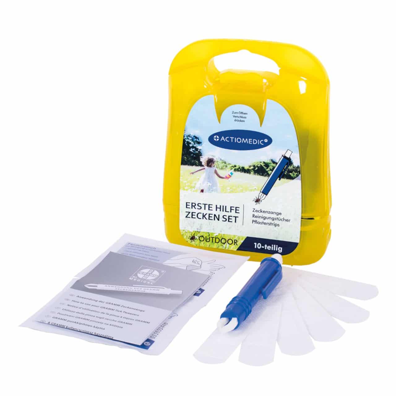 ACTIOMEDIC Erste Hilfe Zecken Set – Bild 2
