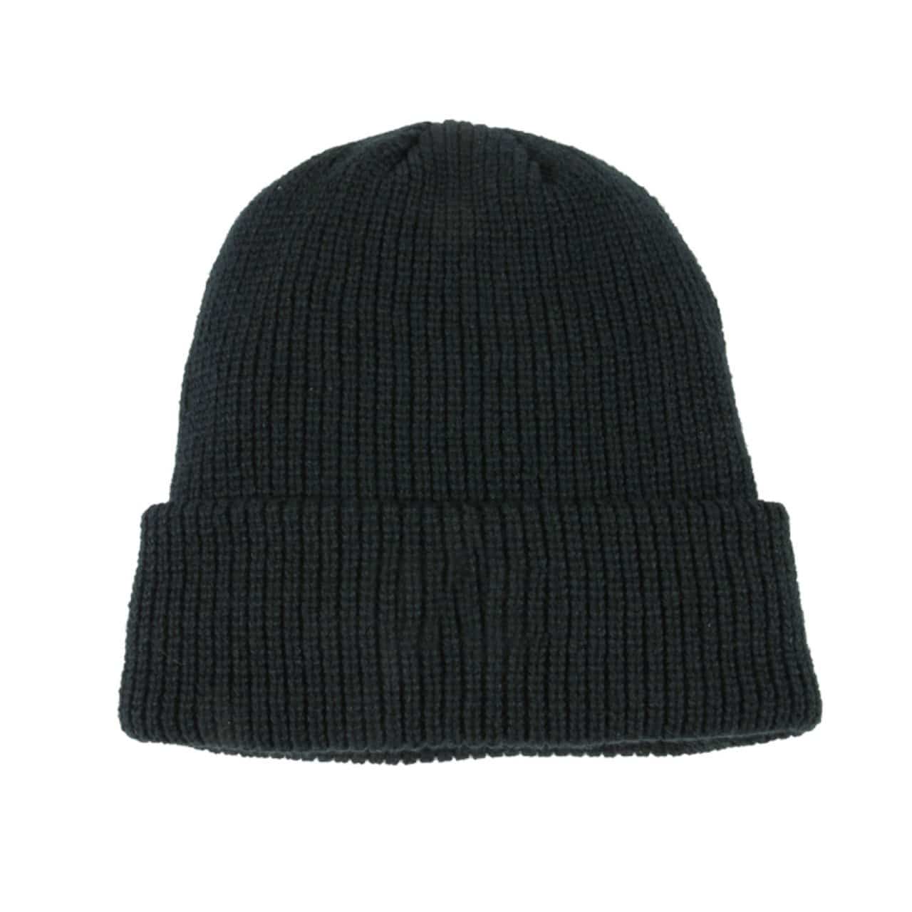 Winterstrickmütze mit Thinsulate Futter blau – Bild 2