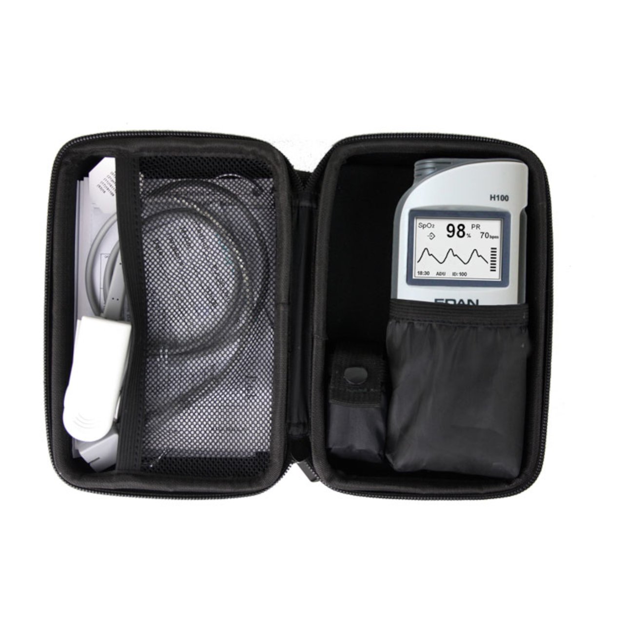 Pulsoximeter mit Schutztasche – Bild 3