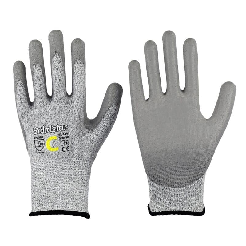 Schnittschutzhandschuh Polyurethan, Schnittschutzlevel C