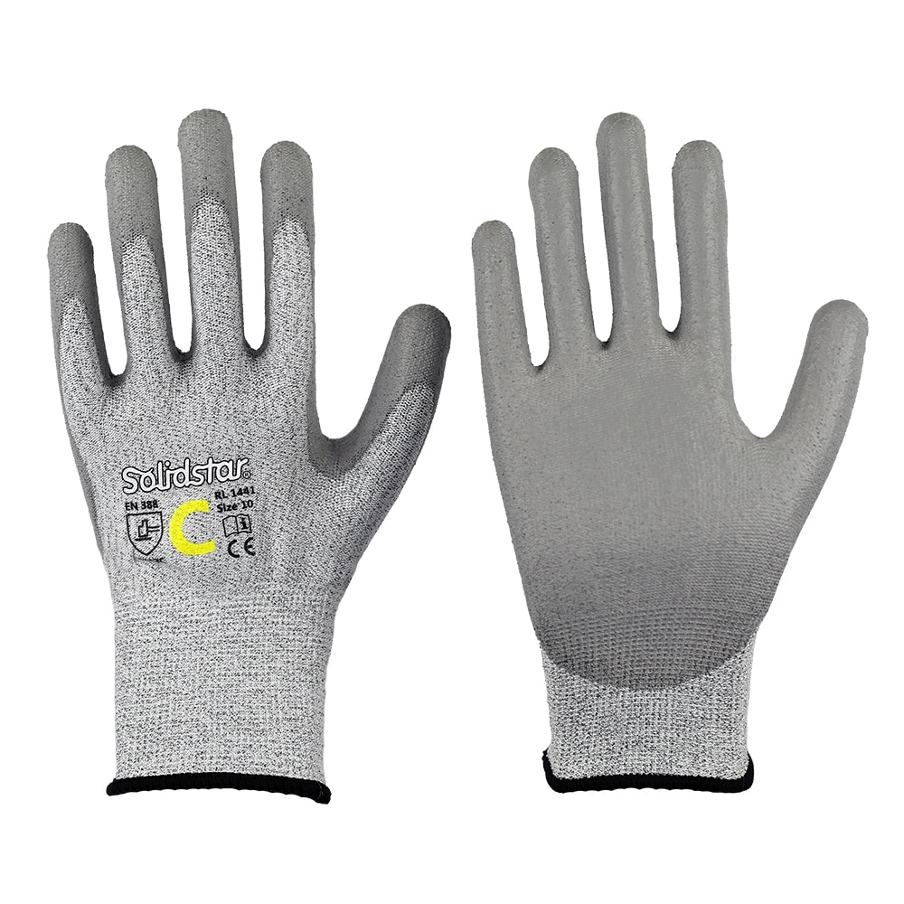 Schnittschutzhandschuh Polyurethan, Schnittschutzlevel C