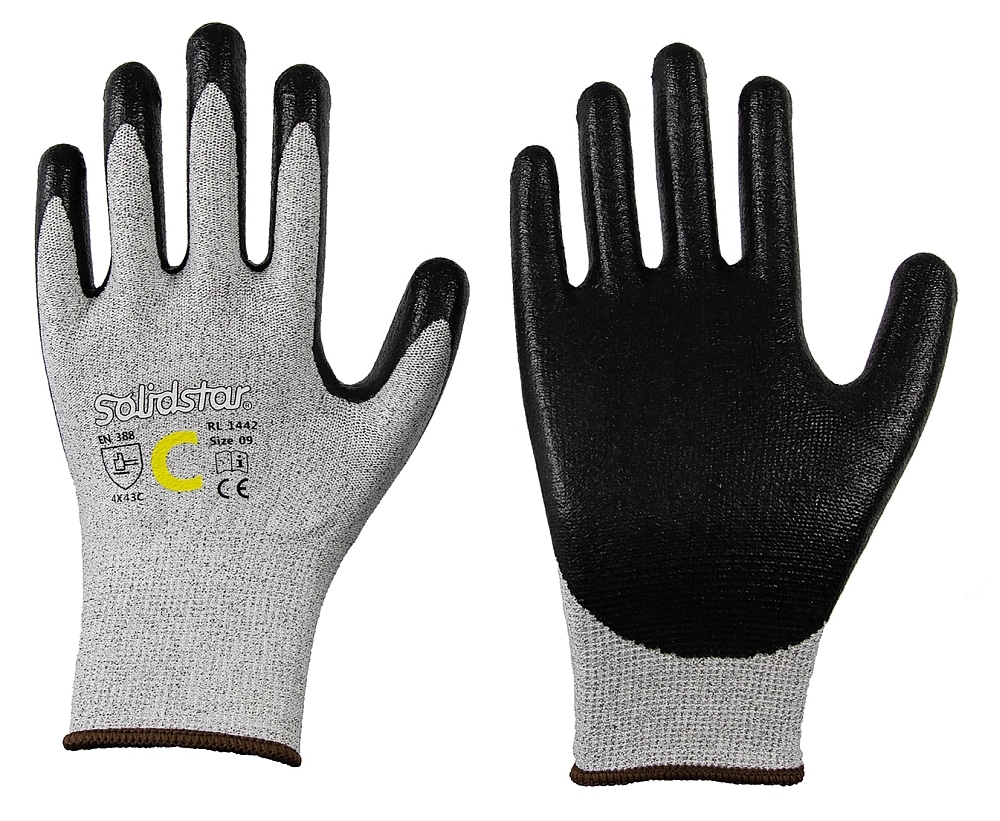 Schnittschutzhandschuh, Nitril Schaum, Schnittschutzlevel C