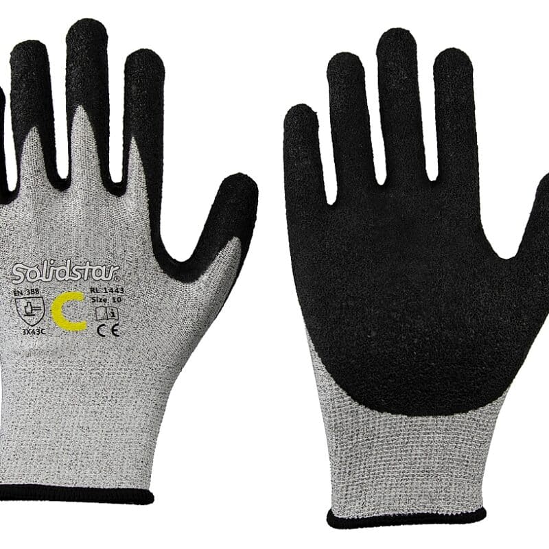 Latex Schnittschutzhandschuh, Schnittschutzlevel C