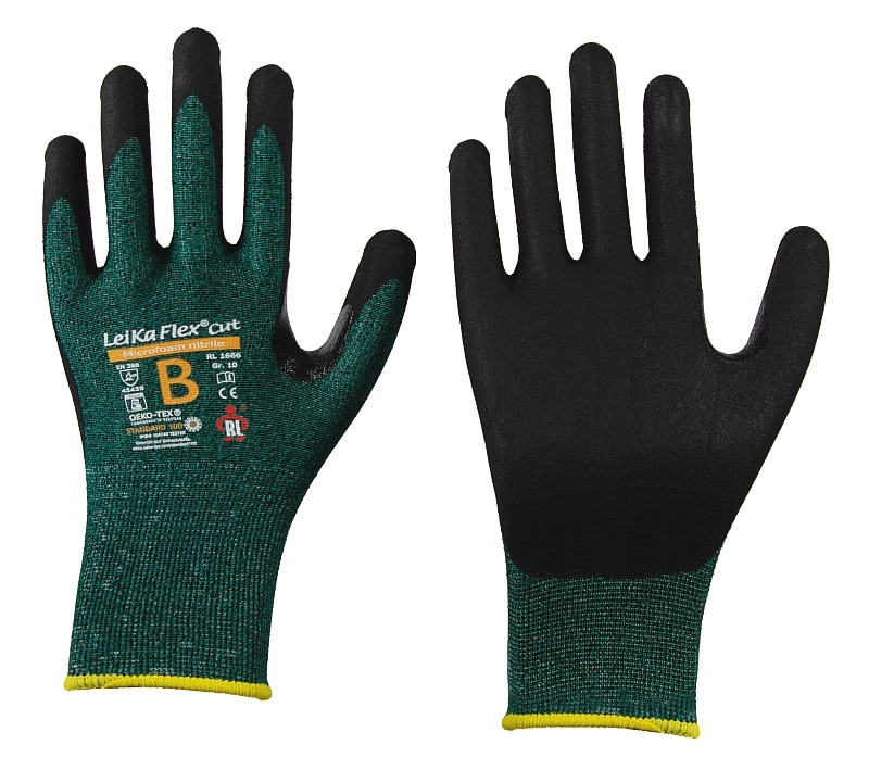 LeikaFlex Cut Schnittschutzhandschuh, Schnittschutzlevel B