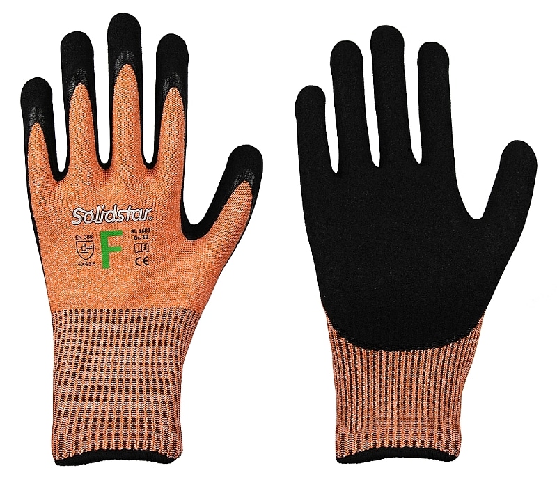 Schnittschutzhandschuh, Schnittschutzlevel F