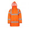 Warnschutz Regenparka warnorange