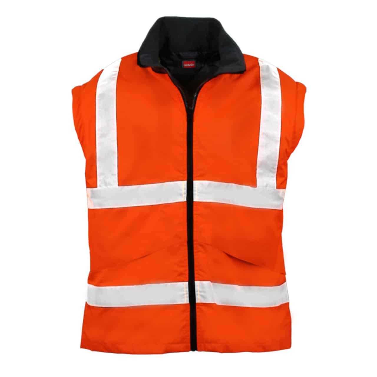 4 in 1 Warnschutzparka Stonefield orange nach EN 20471 und EN 343 – Bild 3