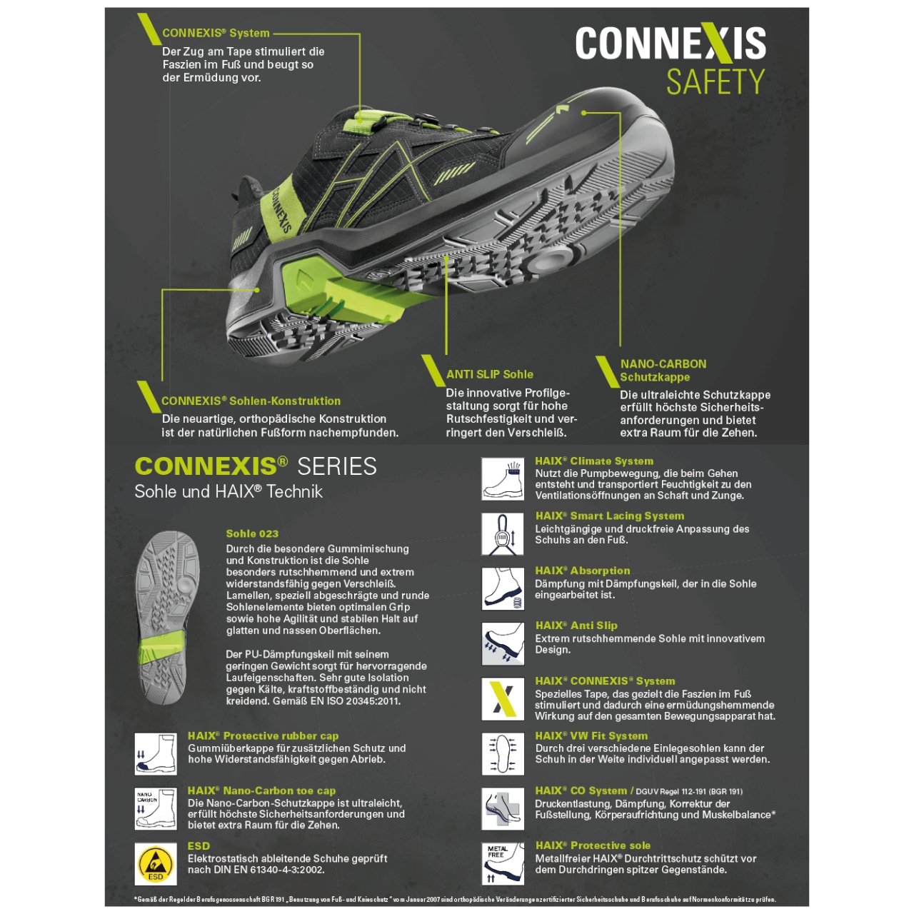 Sicherheitsschuh Connexis T S1P LOW – Bild 4