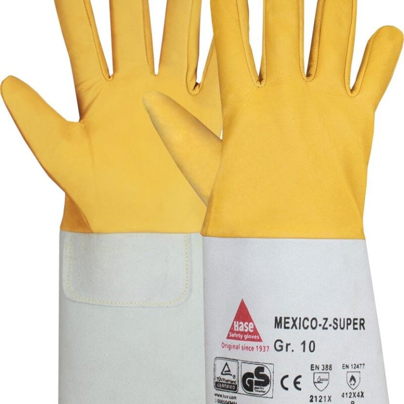 Schweißerhandschuh Nappaleder gelb Mexico Z Super