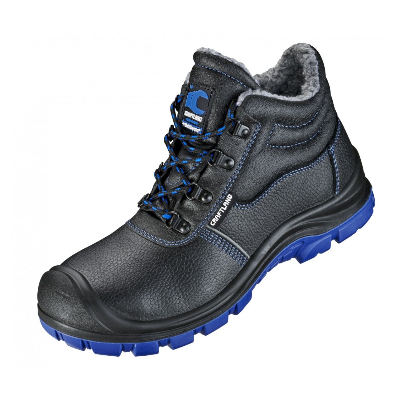 SET Winter- Schnürstiefel S3 mit 6 Paar Winter Arbeitshandschuhe – Bild 2