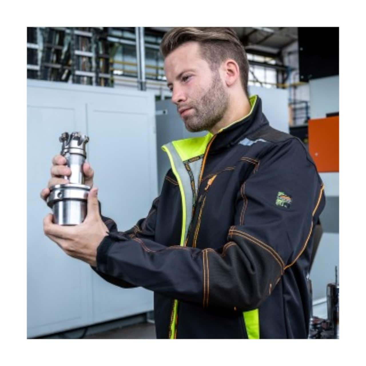 Black Line Softshelljacke • Professionial Workwear – Bild 2