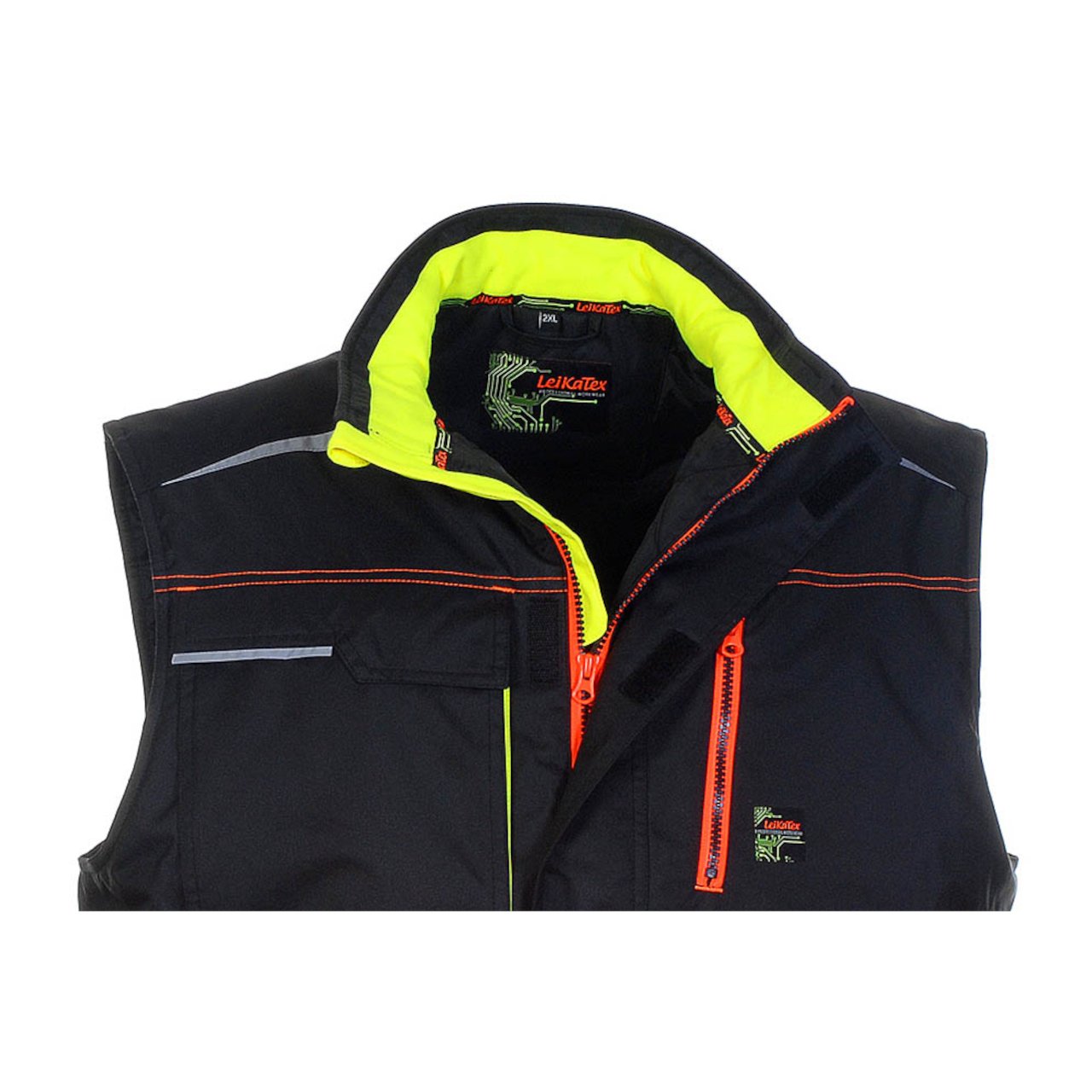Black Line Steppweste • Professionial Workwear • gefüttert – Bild 3