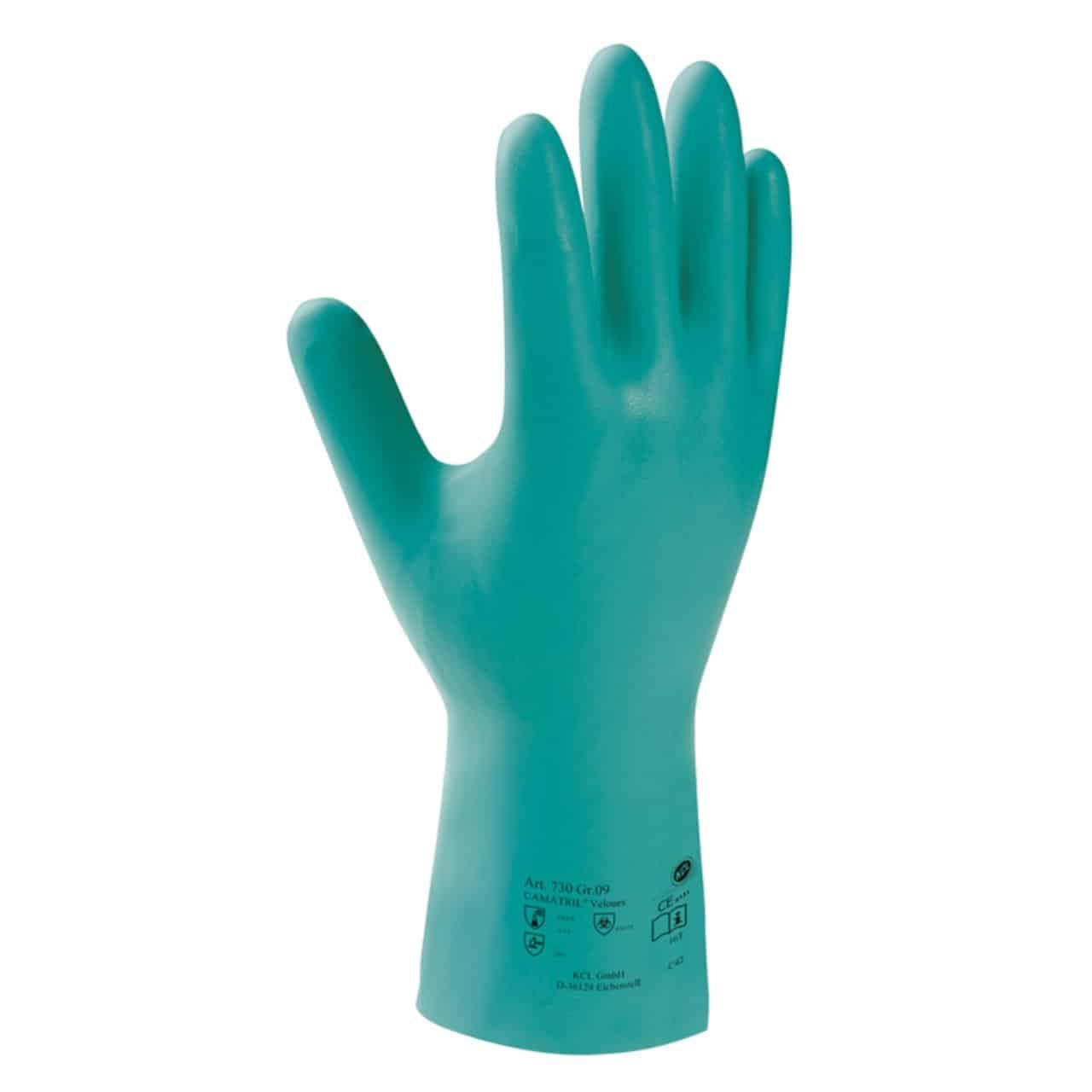 Camatril Velours 730 Chemikalienschutzhandschuh – Bild 3