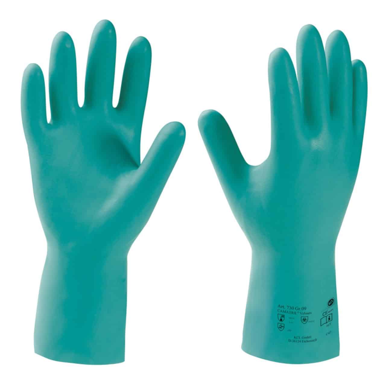 Camatril Velours 730 Chemikalienschutzhandschuh – Bild 2