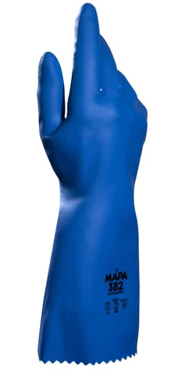 MAPA ULTRANEO 382 • Neopren • Handfläche mit Profil • blau • Länge 36 cm • CE CAT 3
