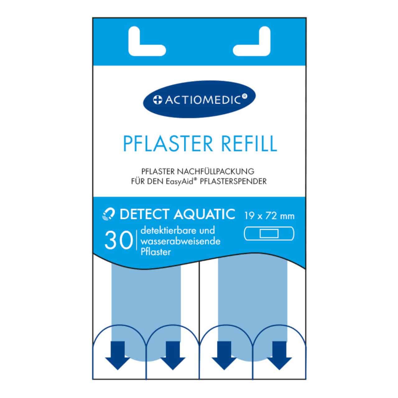 Detect Aquatic Pflasterstrips EasyAid Nachfüllung – Bild 2