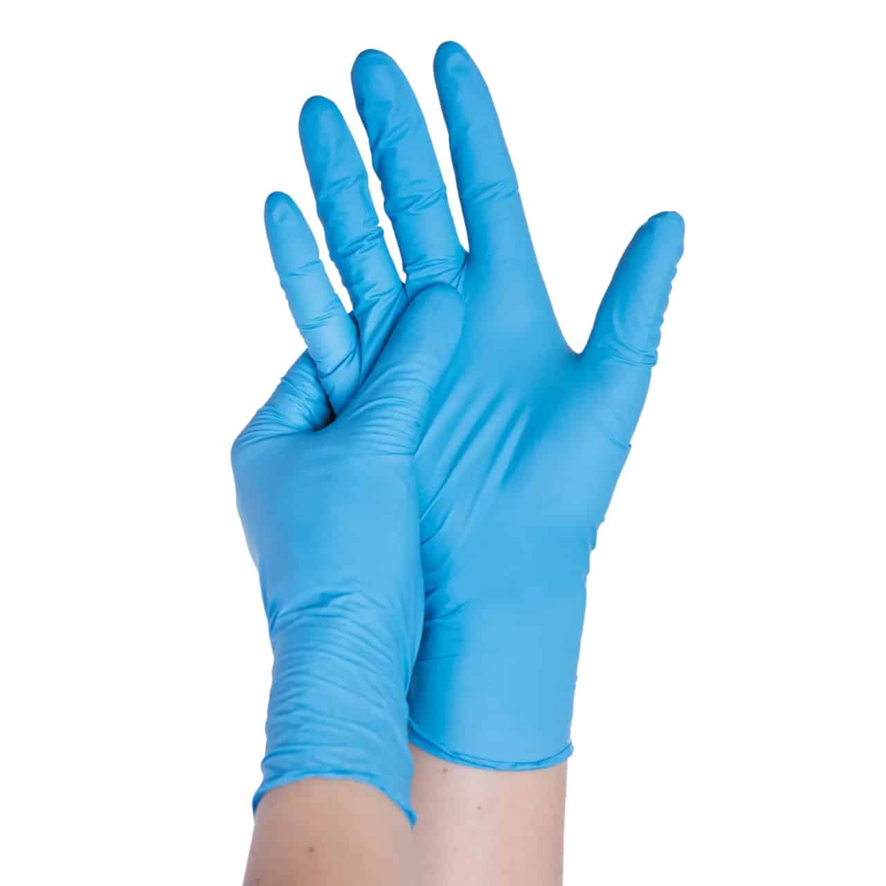 Ampri Blue Eco Plus Nitrilhandschuhe - 100er Box – Bild 4