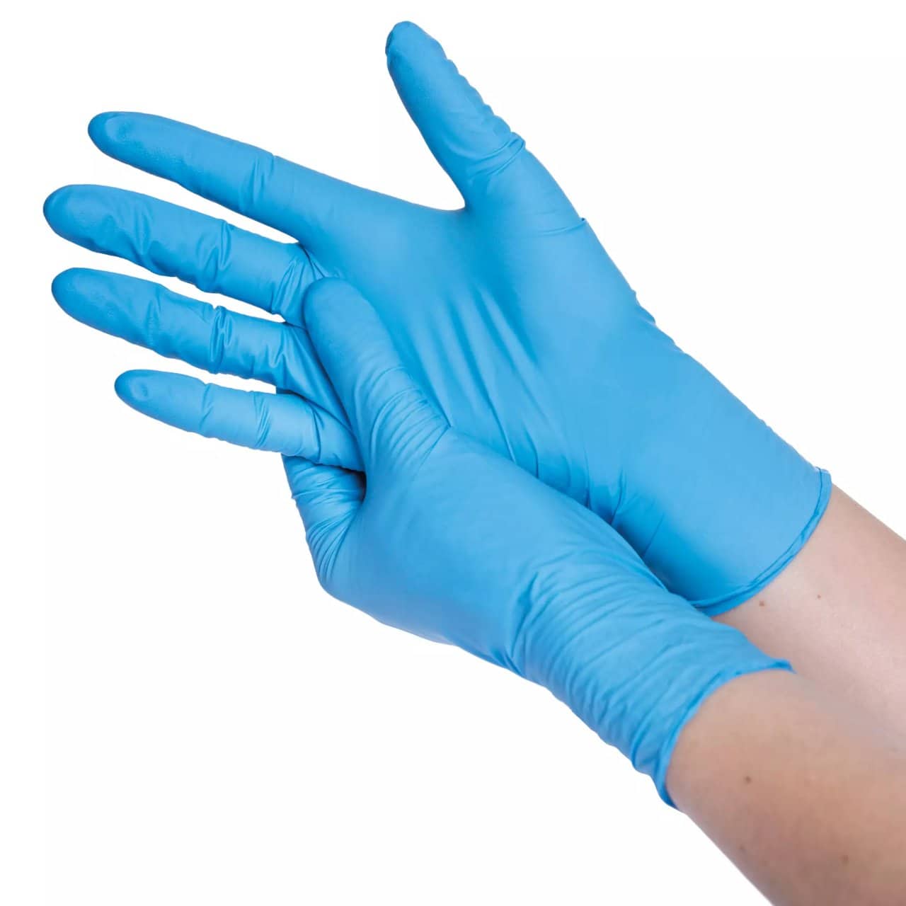 Ampri Blue Eco Plus Nitrilhandschuhe - 100er Box – Bild 5