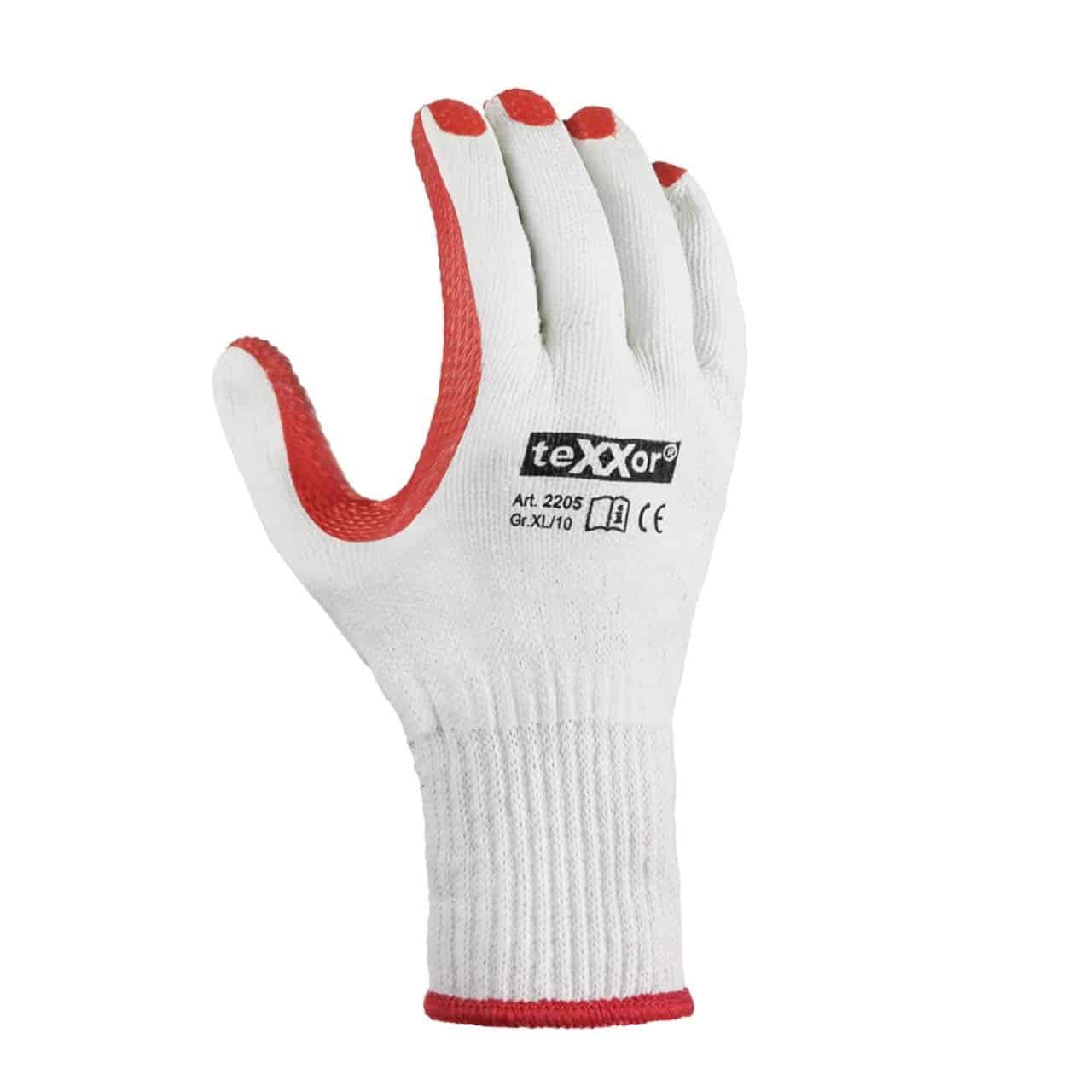 Universalhandschuhe Latexbeschichtet - TeXXor® – Bild 2