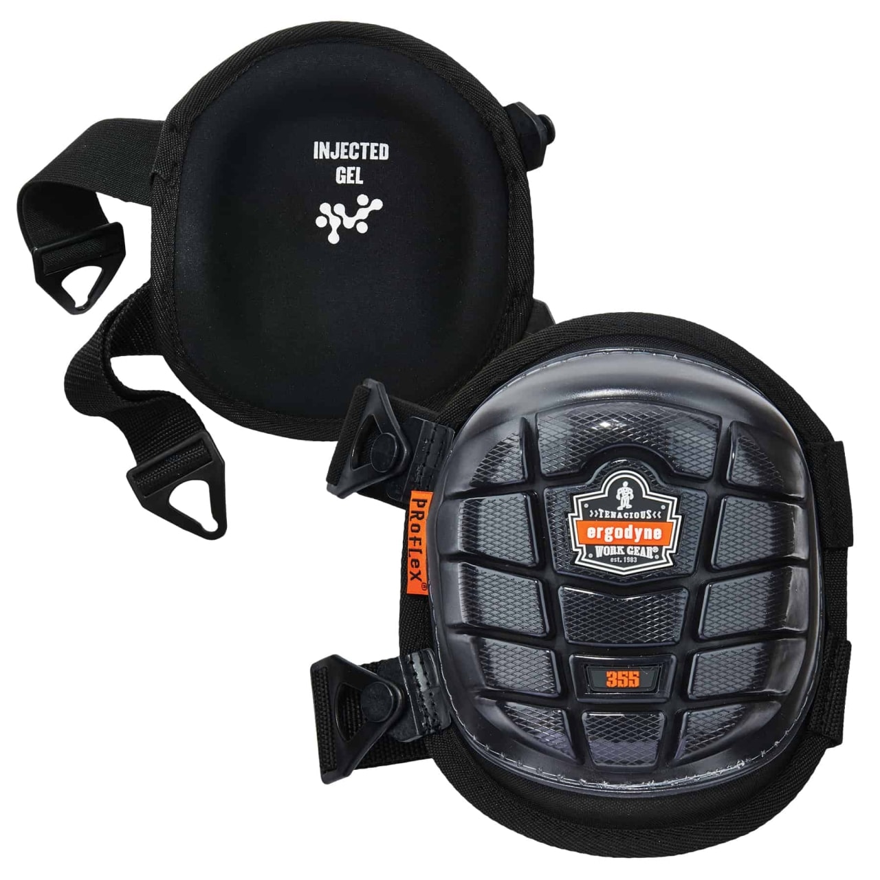 Ergodyne | ProFlex 355 | Eingespritzte Gel-Knieschützer Ergodyne