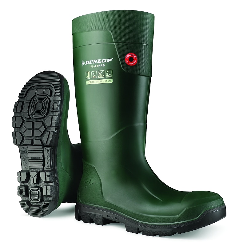 Sicherheitsstiefel Dunlop FIELDPRO FULL SAFETY grün