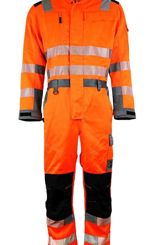 LeiKaTex® | BRIGHT LINE | Overall | warnorange/grau