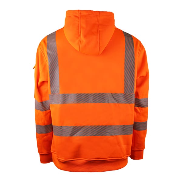 LeiKaTex® | HOODIE | Kapuzen-Sweatshirt | Warnschutz | warnorange – Bild 3