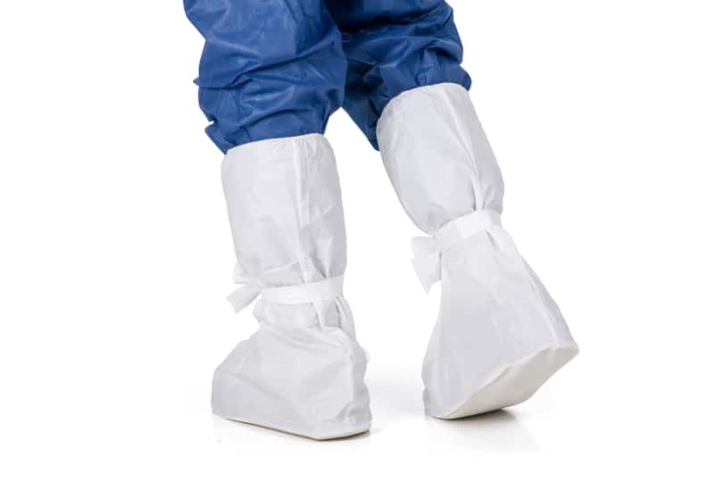 LeiKaTech® | Überziehstiefel | Einweg | PP-Spinnvlies, mit rutschhemmender Sohle – Bild 4