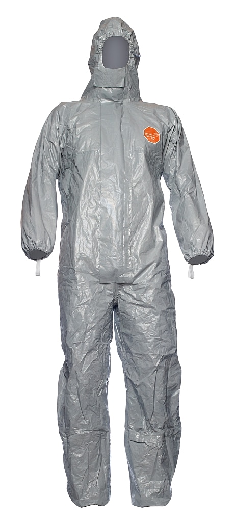 Chemikalien Schutzanzug DuPont™ Tychem® 6000 F Grau • CAT III • Type 3B/4B/5B/6B TFCHA5TGY00