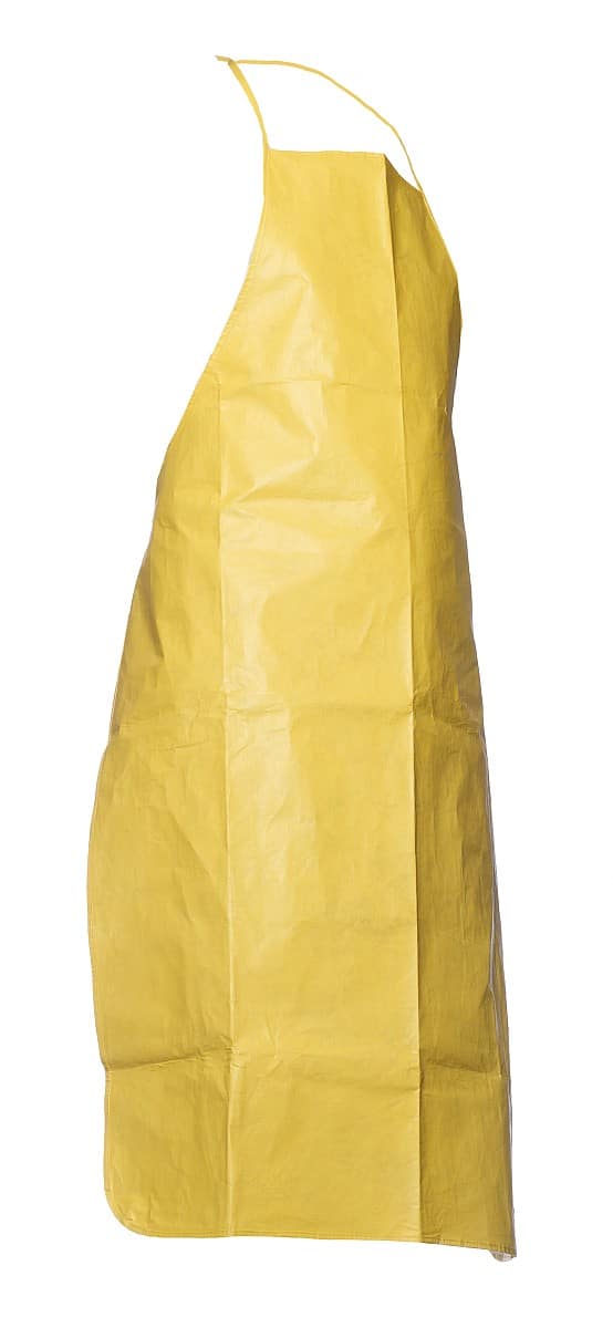 DuPont™ Tychem® 2000 C Schürze • Einheitsgröße • Gelb • CAT III • Type PB TCPA30TYL00