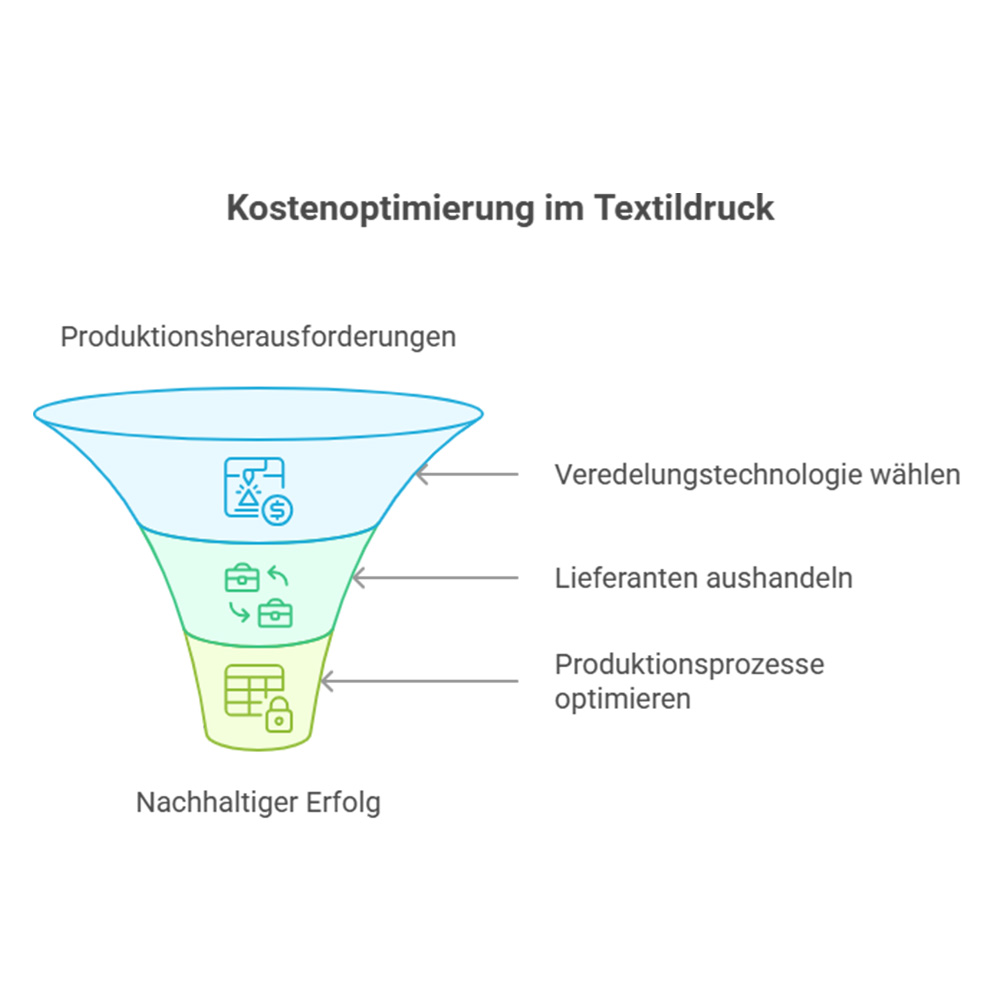 Kostenoptimierung im Textildruck: Strategien für nachhaltigen Erfolg