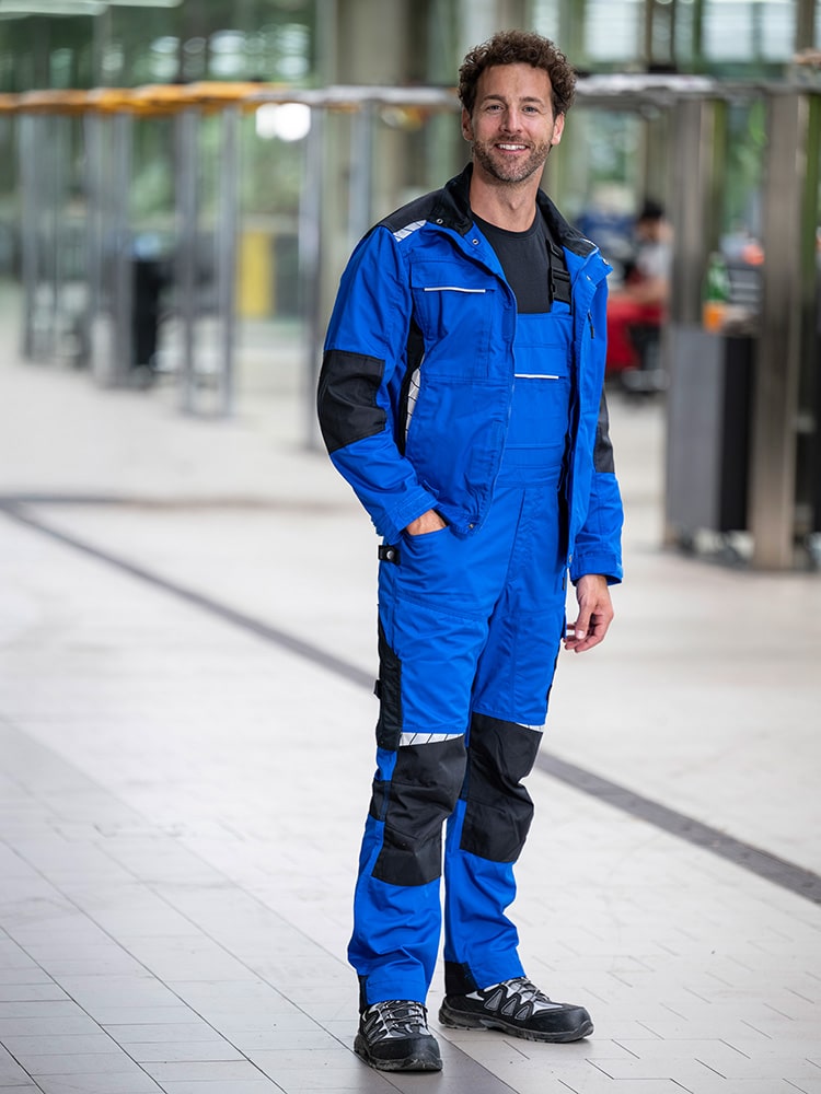 LeiKaTex® | work | Latzhose kornblau – Bild 2