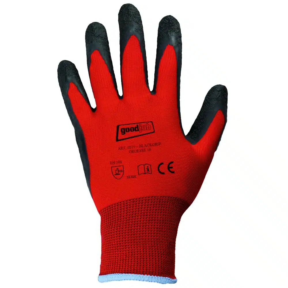 GOODJOB® Feinstrickhandschuh mit Latex Beschichtung – Bild 3