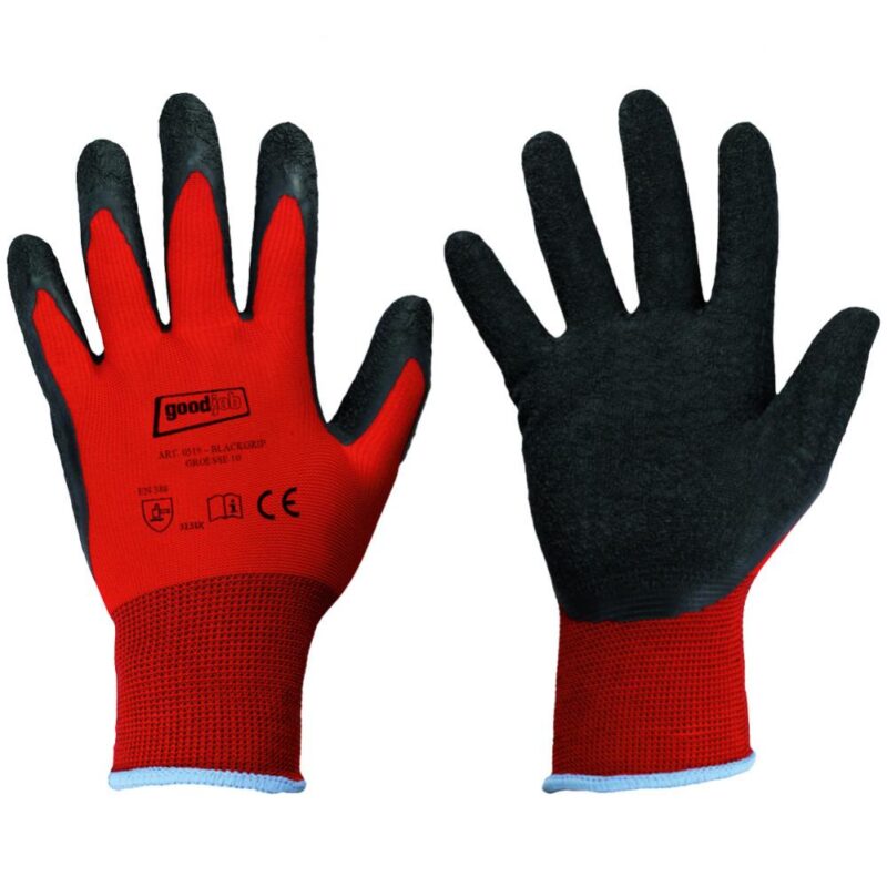 GOODJOB® Feinstrickhandschuh mit Latex Beschichtung